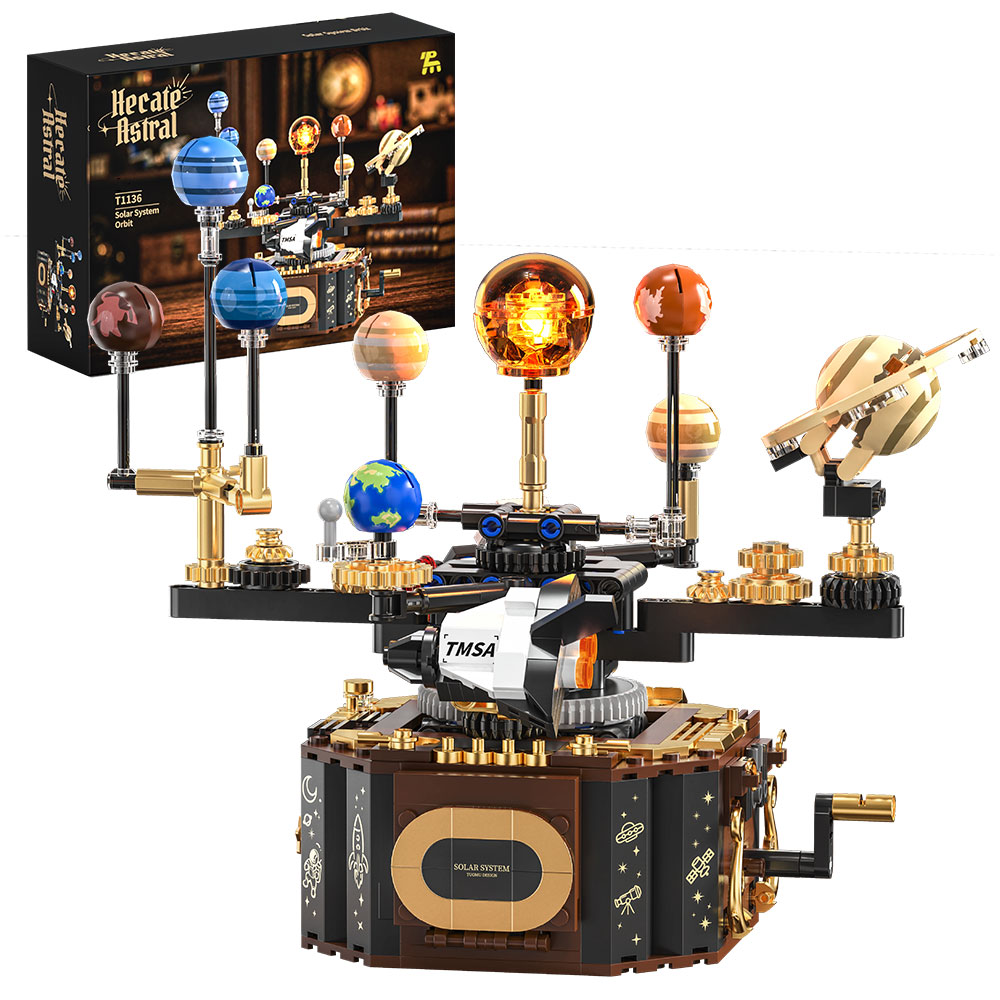 Solar System Orrery - Mechanical Solar System Orrery Building Blocks