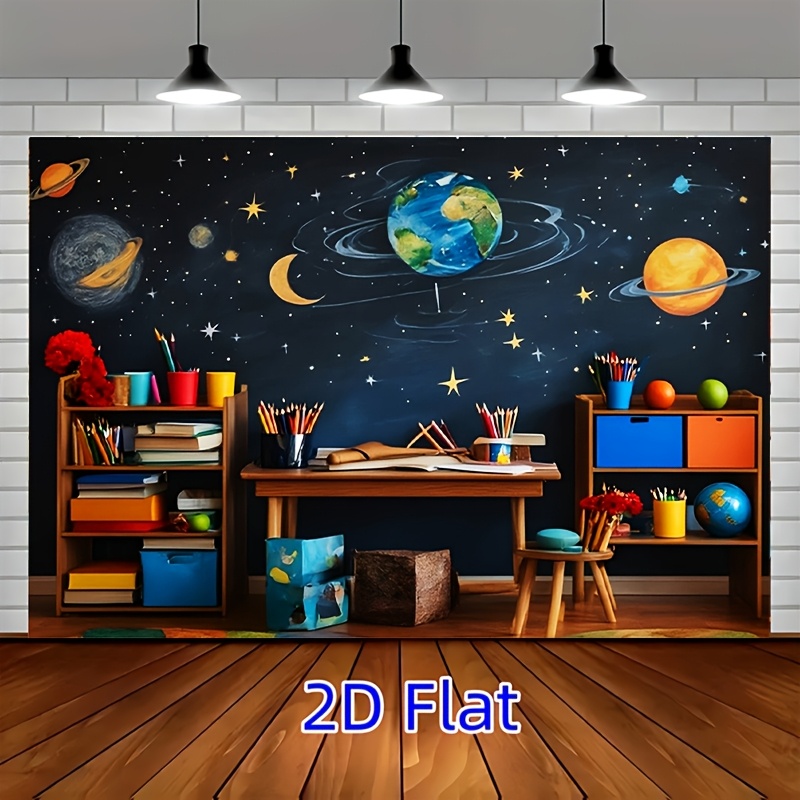 Astronomy Classroom Mural Canv - đánh giá và giá Science Nursery