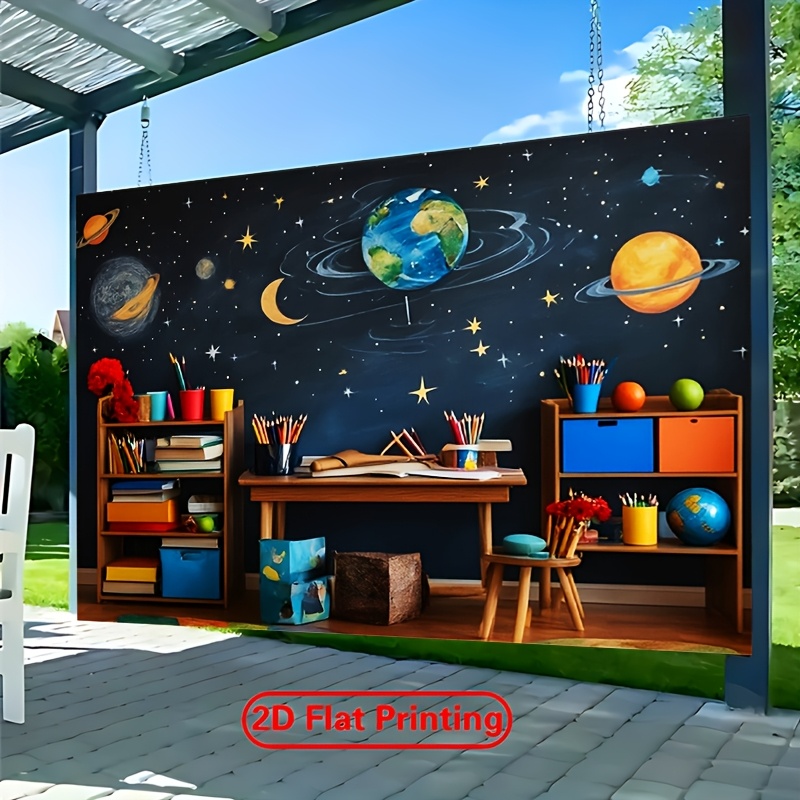 Astronomy Classroom Mural Canv - đánh giá và giá Science Nursery