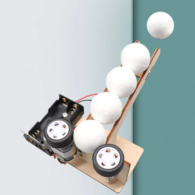 Electric Ball Pitching Machine - đánh giá và giá Science Project Kit