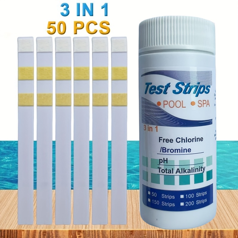 Chlorine PH Test Strips SPA Sw - đánh giá và giá Water Testing Kit