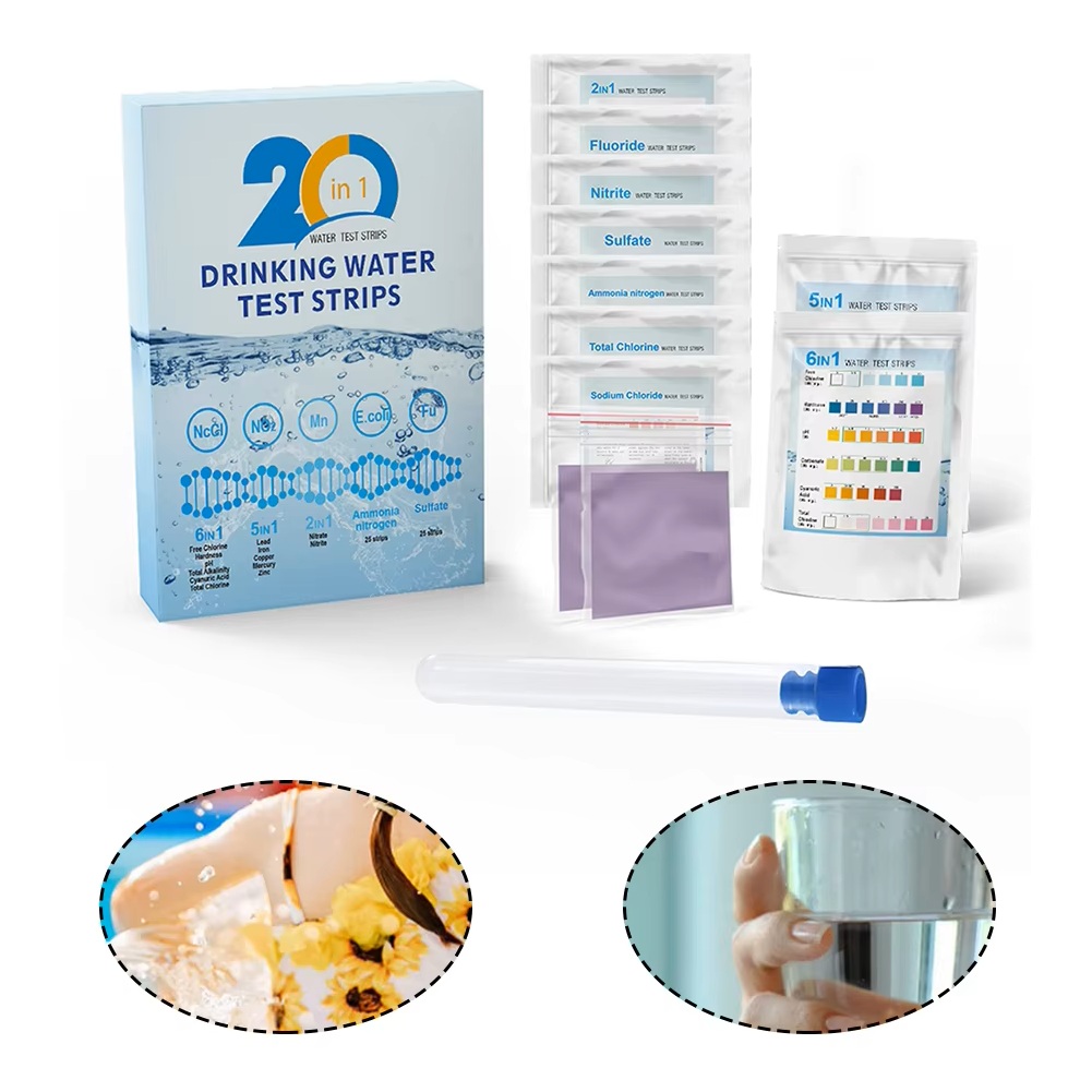 YAGO 20 in 1 Water Test Strips - đánh giá và giá Water Testing Kit