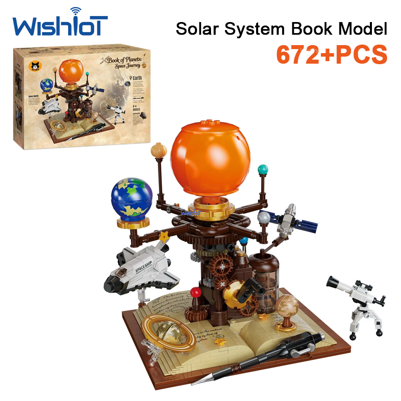 672pcs Solar System Orrery Bui - đánh giá và giá Solar System Orrery