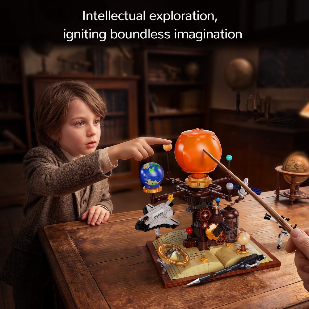 672pcs Solar System Orrery Bui - đánh giá và giá Solar System Orrery