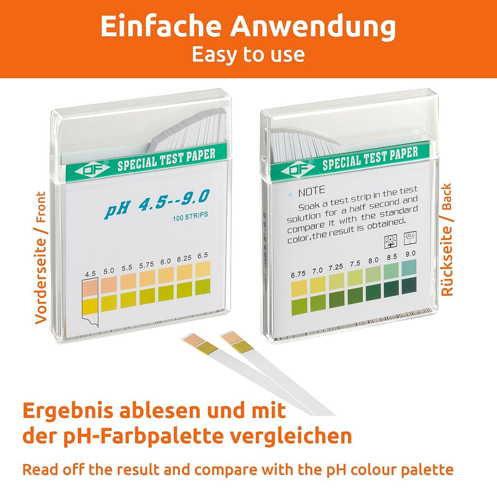 100Pcs PH Paper Strips Kit Hou - đánh giá và giá Water Testing Kit