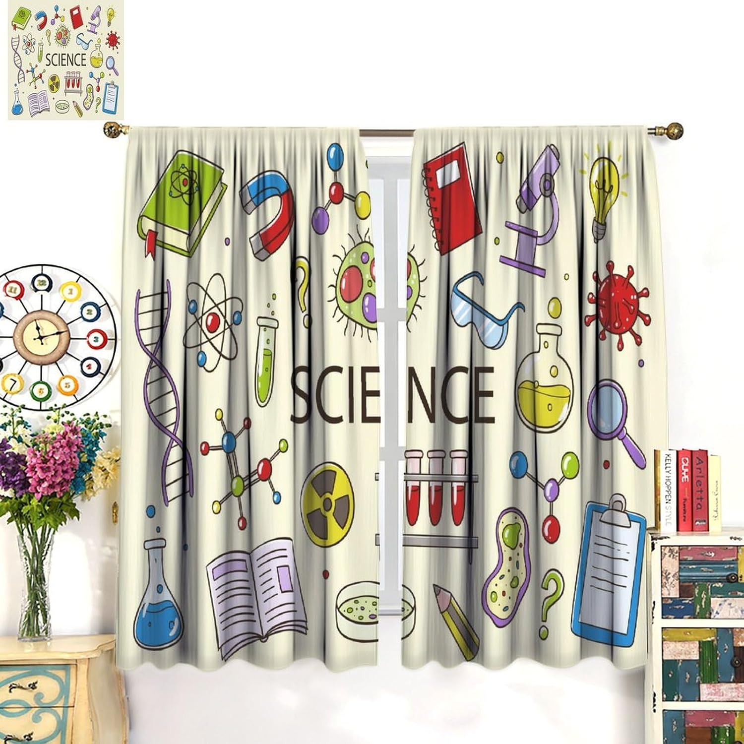 Science Curtain Educational ST - đánh giá và giá Science Nursery