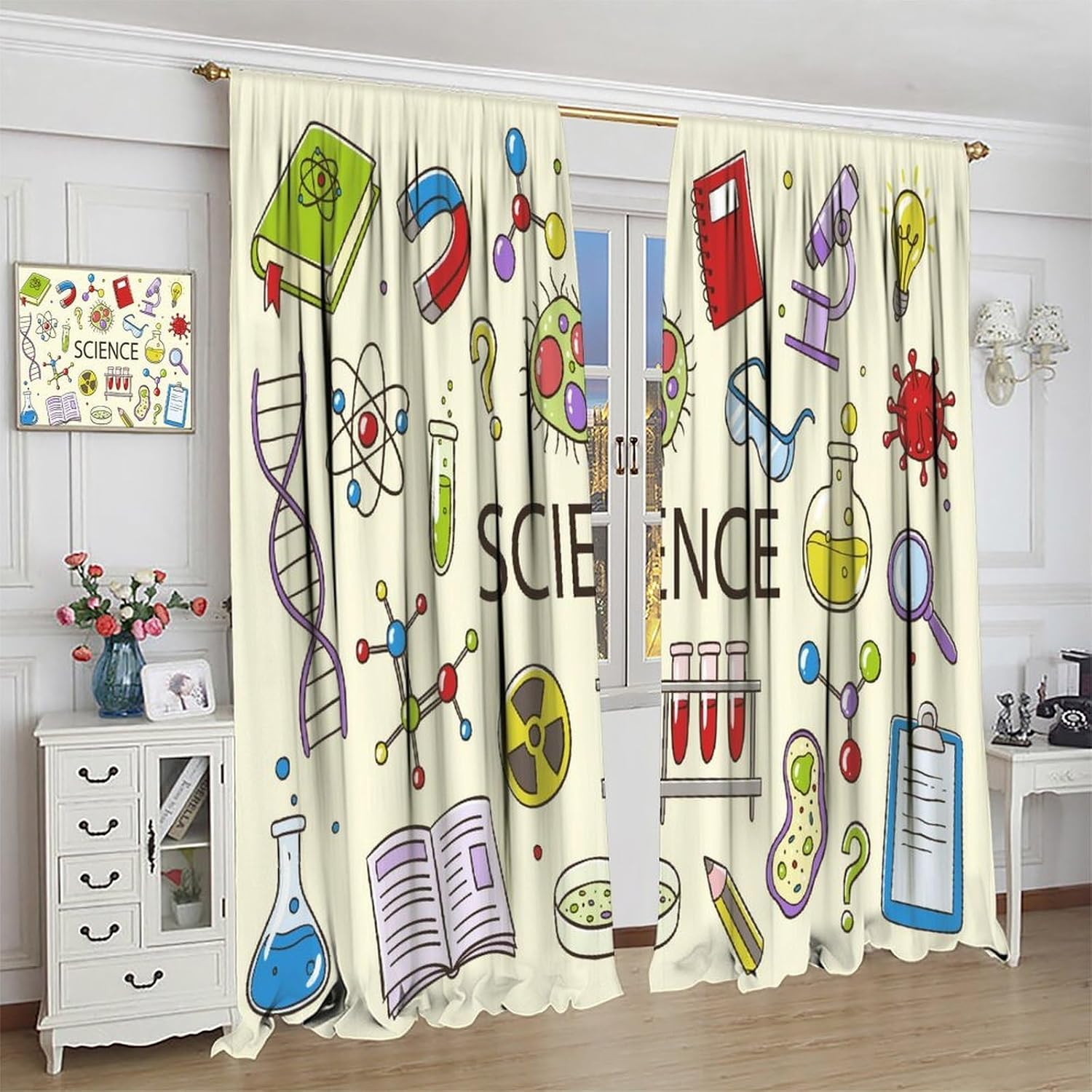 Science Curtain Educational ST - đánh giá và giá Science Nursery
