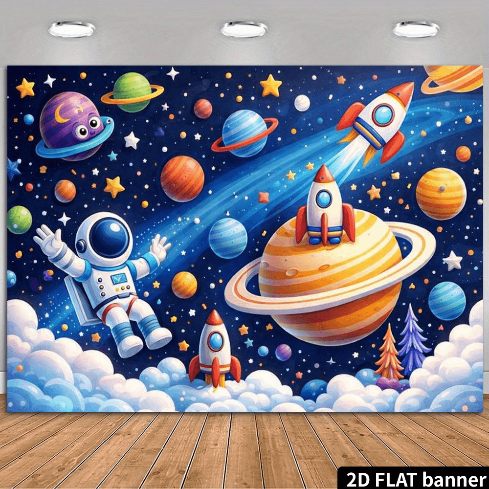 Vibrant Space Galaxy Astronaut - đánh giá và giá Science Nursery