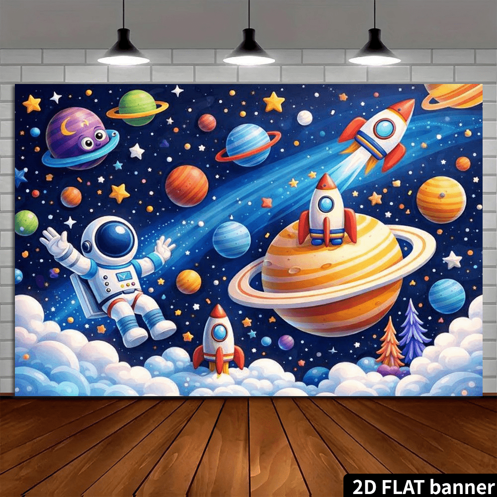 Vibrant Space Galaxy Astronaut - đánh giá và giá Science Nursery